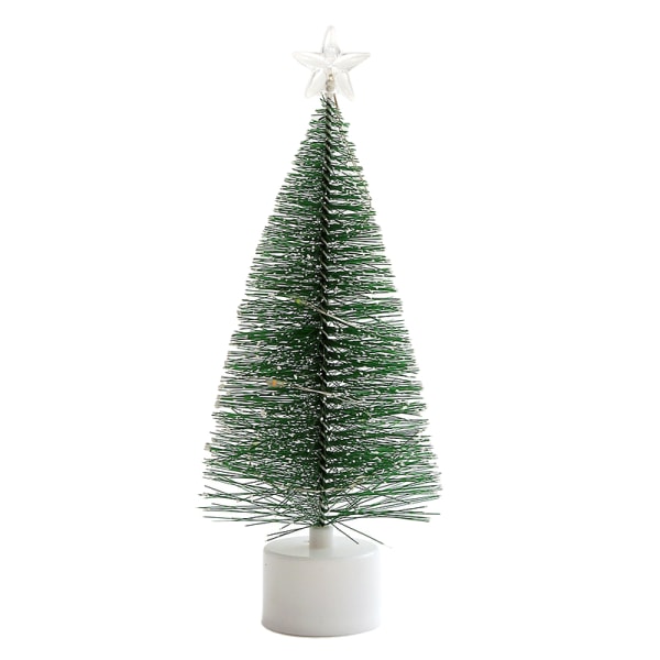 Lysende mini juletræer Smukke små kunstige Xmas T A one size