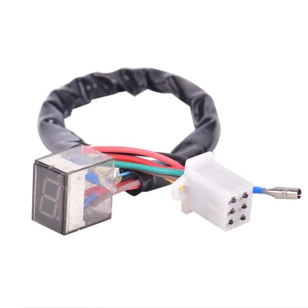 2 stk LED Universal Digital Gear Indicator Motorcykel Display Sh Ohter one size