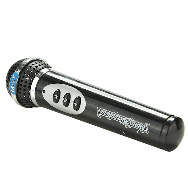 1 kpl Mikrofonilelu Mic Karaoke Laulumusiikkilelu Uusi tyyli black One Size
