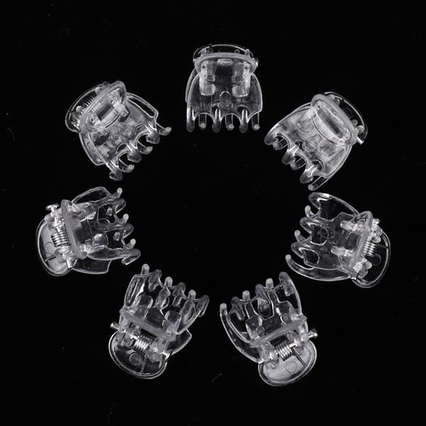 50st klara 6 klor orkidéklämmor Plastfjäril Orchid Suppo 1