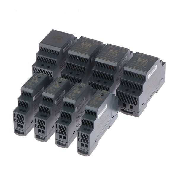 Rail Switching Power Supplies DC HDR-15W/30W-5V/12V/15V/24V Hal black HDR-30-12V/2.5A