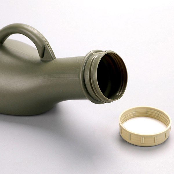 Unisex bærbar urinalflaske Dame Dame Kvinde Herre Dreng Cam Green 1000ml