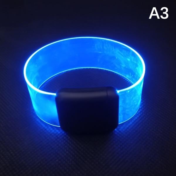 LED-batteri Lysemitterende Underholdning Jubelrekvisitter Night R A3 one size