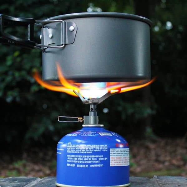 BRS-3000T Ultralet titaniumlegering campingkomfur gaskomfur O one size