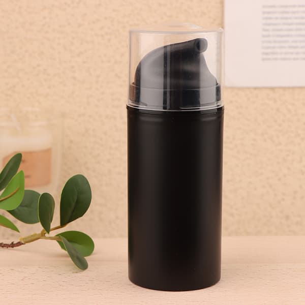 50/100 ml Vakuumkrämflaska Presslotionflaska Ansiktskräm Sub White 100ML
