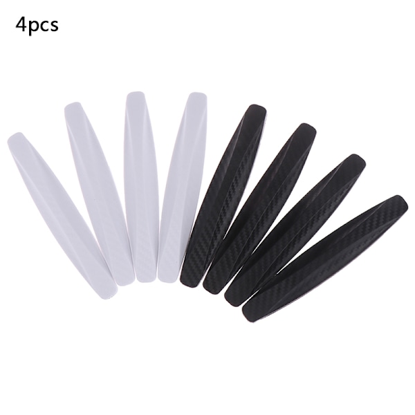 4/PCS auton ovensuoja Pehmeä suojareunan kulman puskurivalu Black