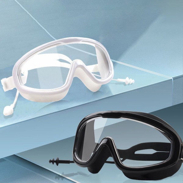 Simglasögon Anti-dim Justerbara optiska linser Vuxenbåge white one size