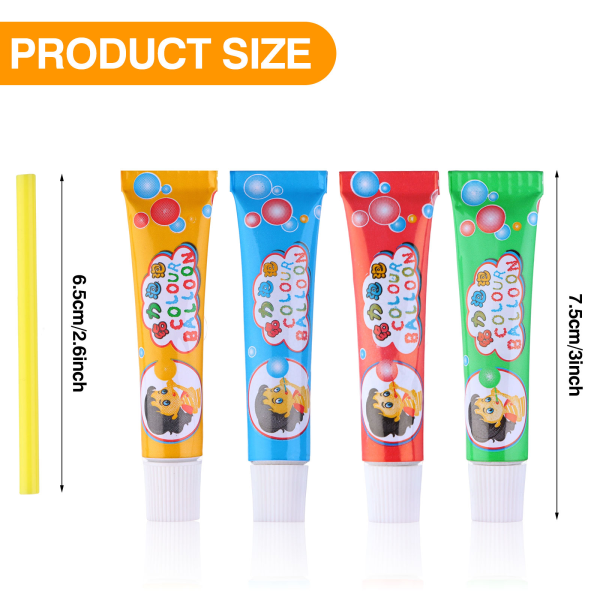 20 stk Blow Plastic Bubbles Legetøj Store bobleballoner til børn Army green One Size