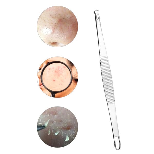 Dobbelthodet aknefjerner Whitehead & Blackhead Remover Pimple onesize