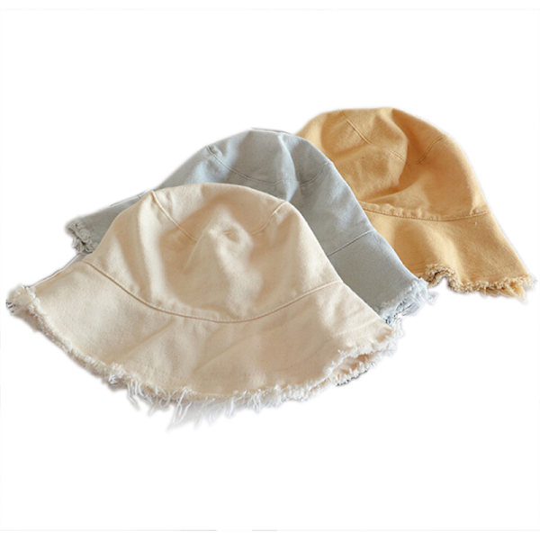 Brevtryk Bucket Cap Mænd Kvinder Unisex Banana Hat Bob Caps Hej Yellow One Size