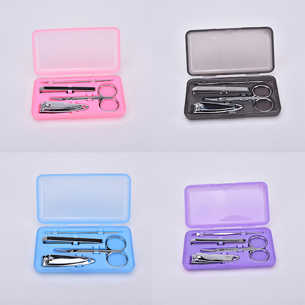 Professionell 4st Pedikyr Manikyr Set Nagelvård icle Clipper