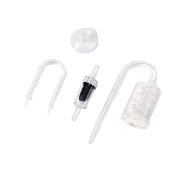 Aquarium CO2 Diffuser Glastank U-form Glas Aquarium Co2 Bub White one size