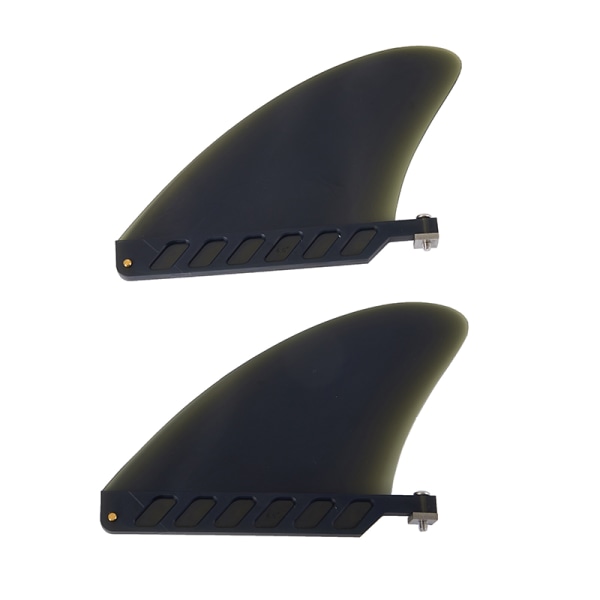 4,6 tum Soft Flex Sup Center Fin White Water Fin For Air Sup L Black onesize
