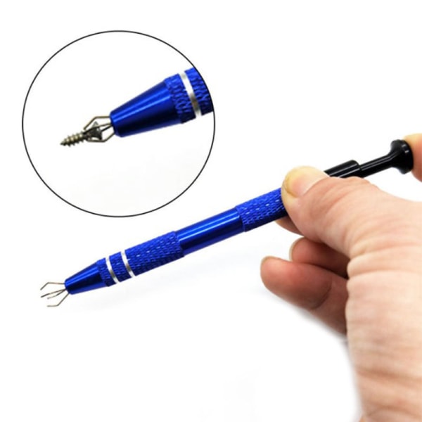 Keycap Kolumn Clamp Opener Öppen smörjströmbrytare Tangentbord Com Blue