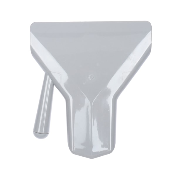 Chip Scoop pommes frites -grade plastspade stekeskje med H Gray one size