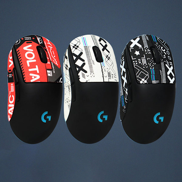 Mouse Grip Tape Skøjte Håndlavet klistermærke Non Slip Lizard Skin Suc style1 A1
