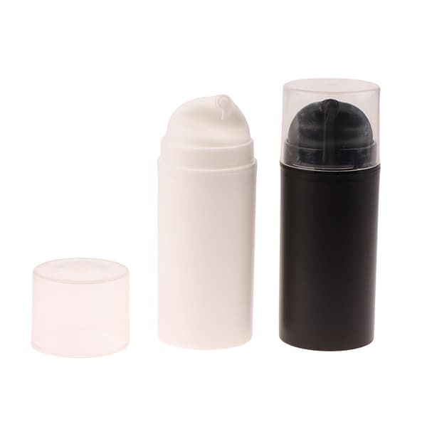 50/100 ml Vakuumkrämflaska Presslotionflaska Ansiktskräm Sub White 100ML