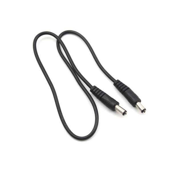 5,5 x 2,1 mm hane till 5,5 x 2,1 mm hane DC- power CCTV-adapter 0 1