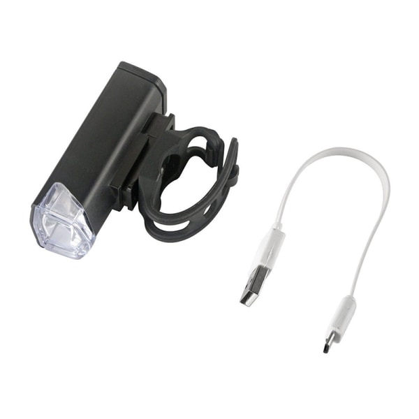 Cykellygte USB LED genopladeligt sæt MountainCycling Saf black one size