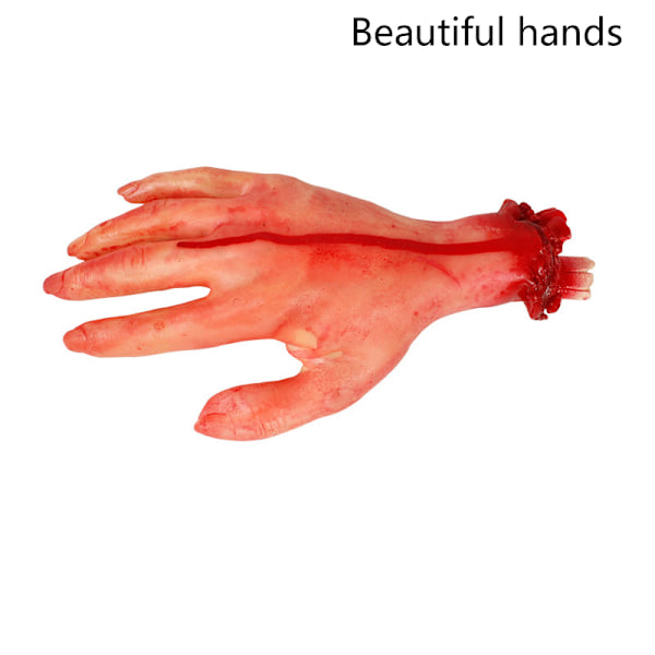 Afskårne Hænder Halloween Zombie Hånd Afskåret Arm Rekvisitter Brudt B A2