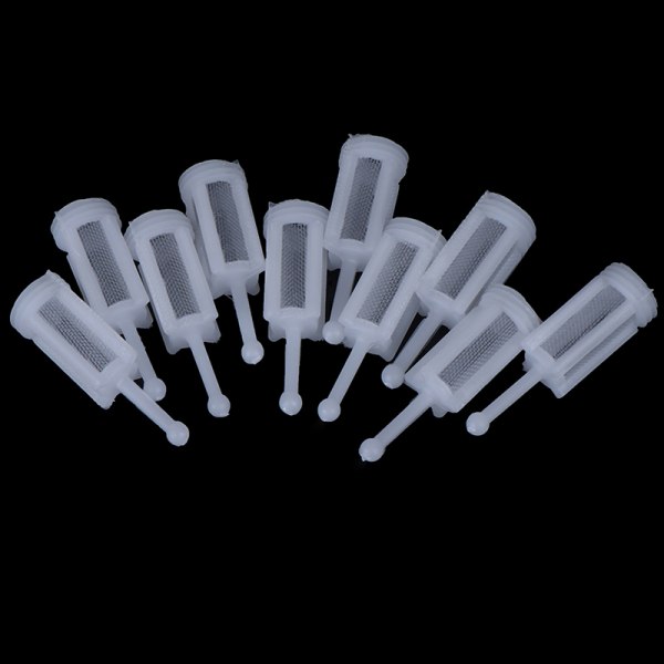 10 kpl Muovi Gravity Type Spray Suodatinastian halkaisija 11mm Clear 10Pcs