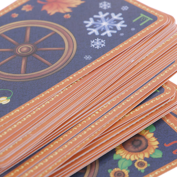 78 Wheel the Year Tarot-korttipakka Salaperäinen ennustaja Multicolor one size