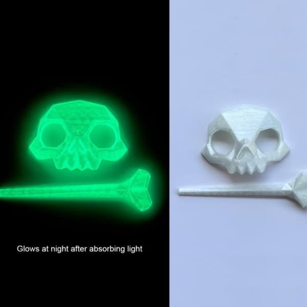 3D-printat hårspänne med dödskalle, håraccessoar för Halloween-fest A2