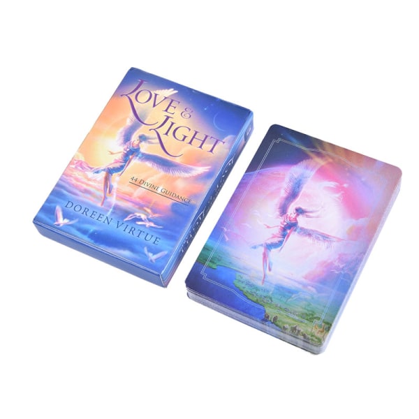 Love Light Divine Guidance Oracle 44PCS/Set English Tarot Card Multicolor Love & light tarot