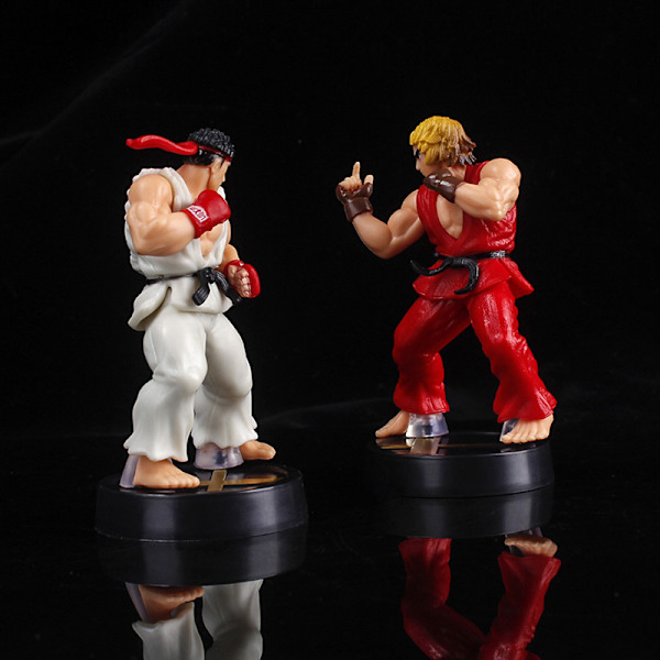 Anime-toimintahahmo PVC-lelut ja Street Fighter Game Dolls Room D Red One Size