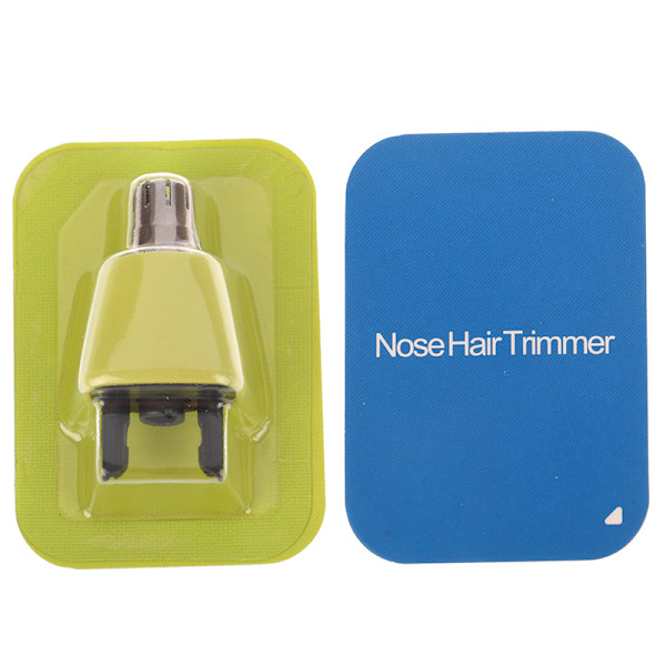 1 stk. næsehårstrimmerhoveder Barbermaskine Clipper Replacement Blade Co Green Onesize