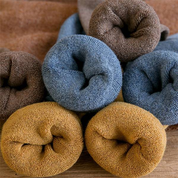 Talvisukat paksut pitkät putkisukat Plus samett yksiväriset naisten Th Khaki one size