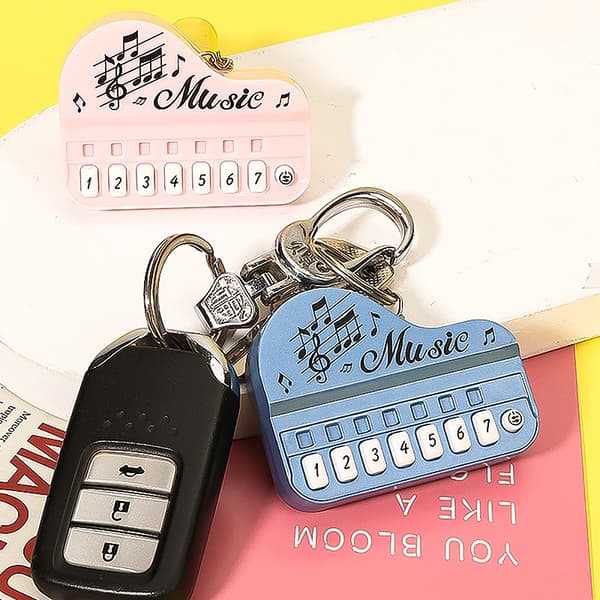 Kannettava soitinlelu Piano-avaimenperä Mini Electronic A5 onesize