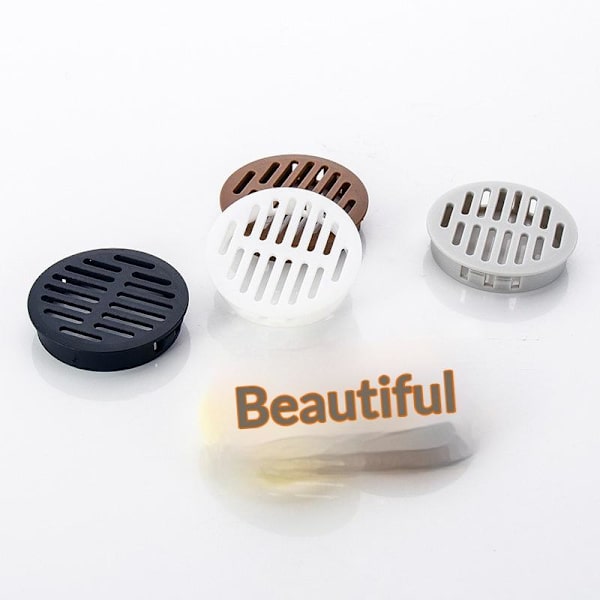 10 STK Rektangulær Pustende Mesh Plast 35/50mm Ventilasjon B2
