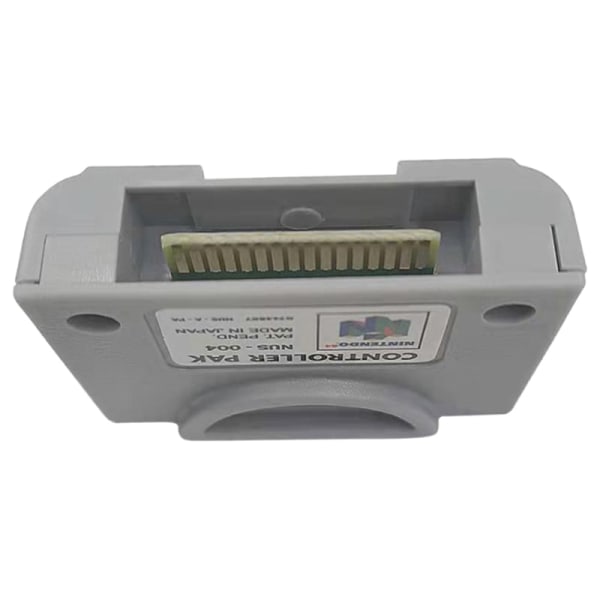 1Pc Memory Card 64 Controller N64 Controller Pack Expansion Me Gray onesize