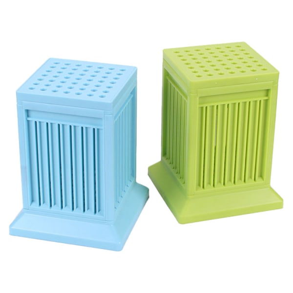 BBQ 49 huller Kødspyd Kebab Maker Box hine Beef Meat Maker K Green one size