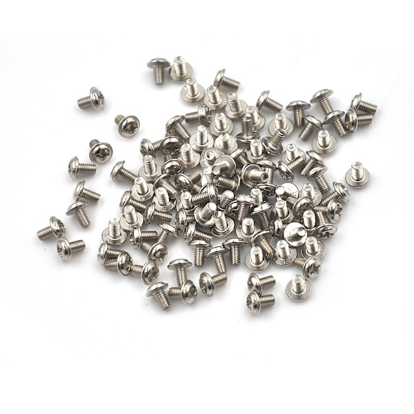100st Dator PC- case Hårddisk Precision PSU 6/32" Hex Scre Silver 100Pcs