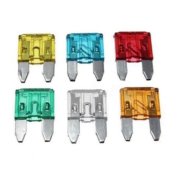 60 kpl:n minisuulakehylsysarja autoille, kuorma-autoille, 5A 10A Multicolor