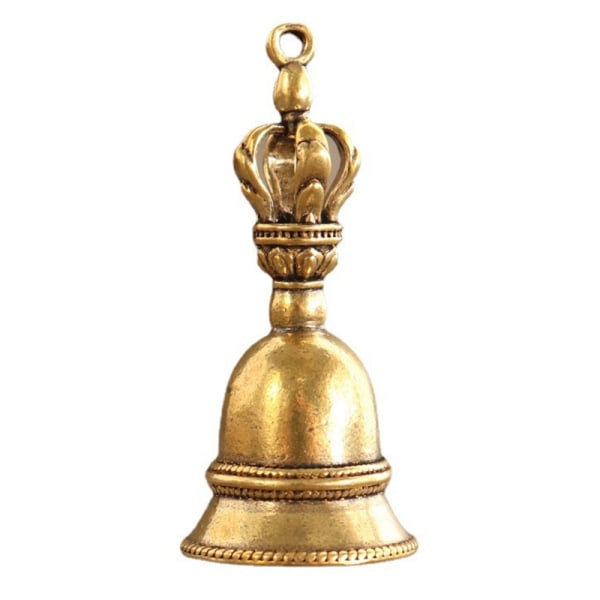 Retro Copper Bell Wind Chimes Messing Crafts Die-casting Wind Chi one size