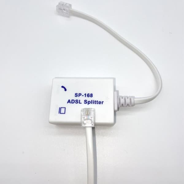 1 stk. DSL-filter splitter ADSL-splitter til telefonlinje han til 2 1pcs