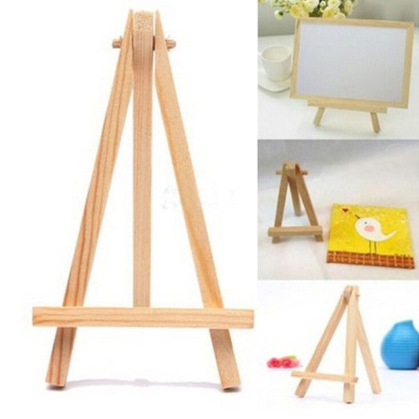 Mini Trä Café Bord Antal Staffli Bröllop Plats Namnkort Hol wooden 15*8cm