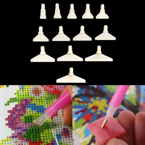 5D Diamond Painting Erstatning Point Drill Penner Tips Hoder DIY 5