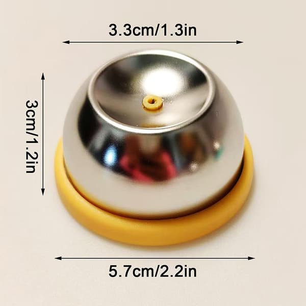 Egg Piercer Rustfritt Stål Egg Hull Puncher Kjøkken For Koking one size