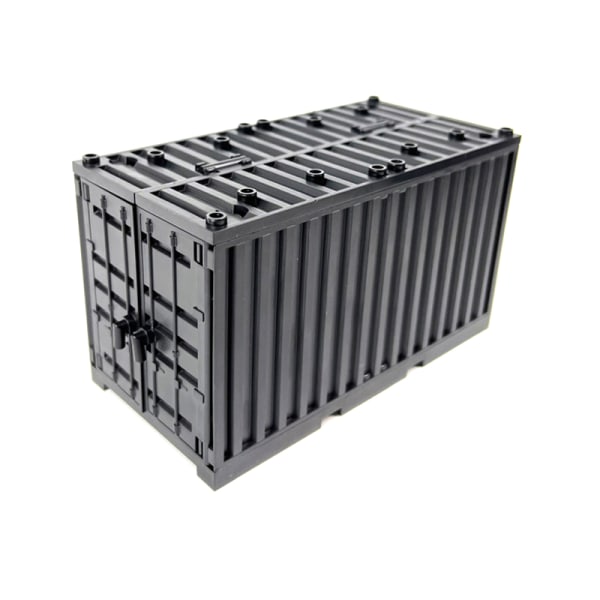 Militær WW2 War Base Container Blocks MOC Militærbygning Bl Black one size 538c | Black | one size |