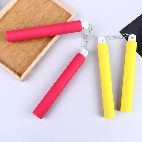 Martial Arts Nunchaku Foam Sticks Kung Fu Trainer for begyndere one size