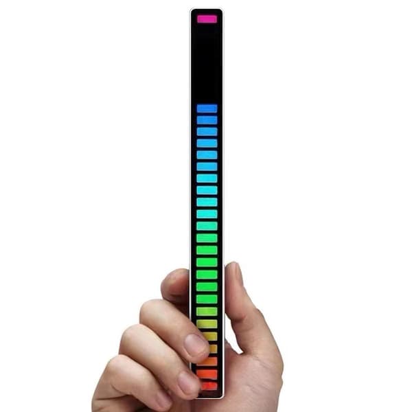 Creative 5V USB 16/32 LED Night Lights App Control RGB Music Rh Black 16LED app