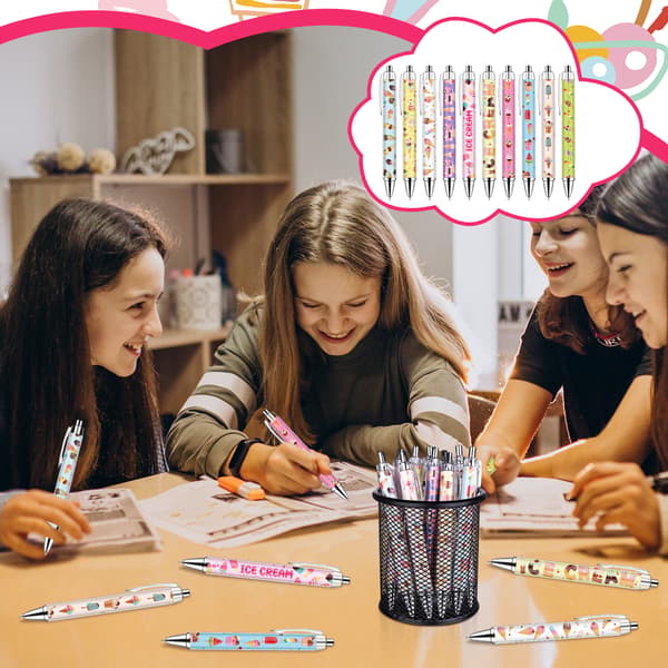 Is Pen Bulk e Is Gel Pen Sprinkle Skrivepen Des Clear