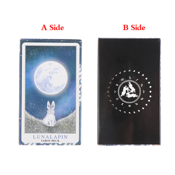 Lunalapin Tarot-kortit Oraakkelikortit Juhlaprofetia Ennustaminen B Multicolor one size