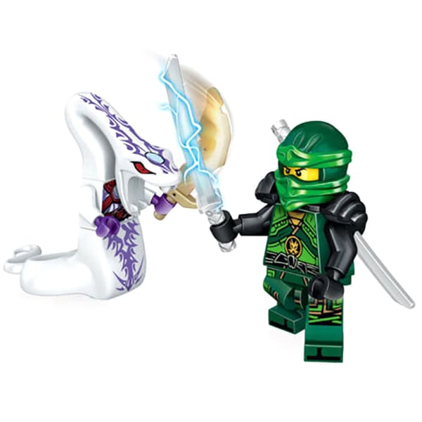 24 kpl:n set minifiguurit Kai Jay Sensei Wu Master Building A one size