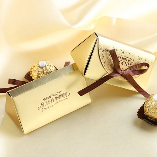 10 stk Ferrero Rocher æsker Bryllupsgaveæsker Gaveæske Babyshower onesize