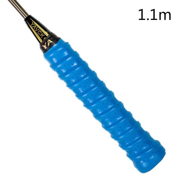 Pustende Anti-skli Sport Grip Svettebånd Tennis Tape Badminton Blue one size